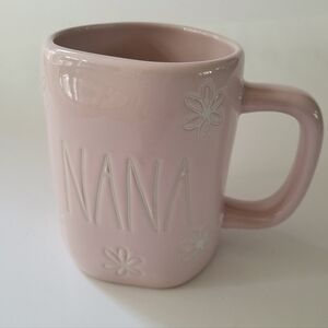 Rae Dunn NANA mug Pink Floral